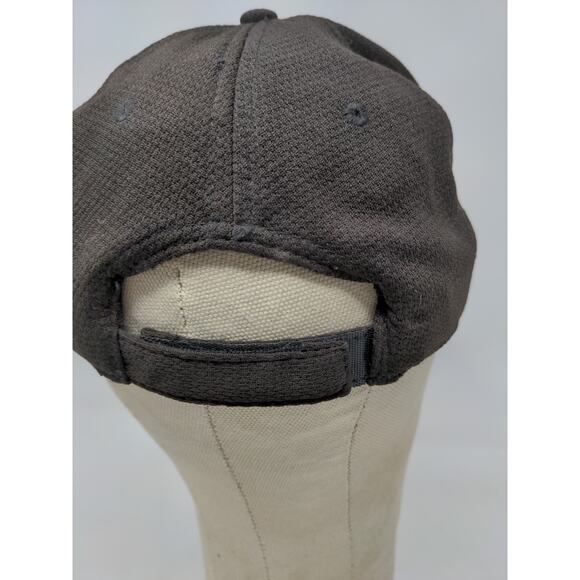 Team MLB Chicago White Sox Strapback Hat OSFM Black Embroidered Logo OC Sports - Picture 8 of 11